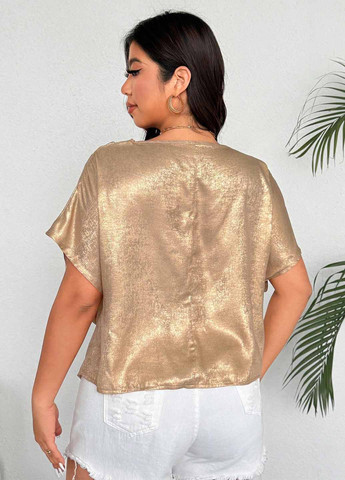 Золотая блуза SHEIN
