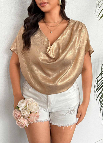 Золотая блуза SHEIN