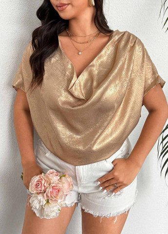 Золотая блуза SHEIN