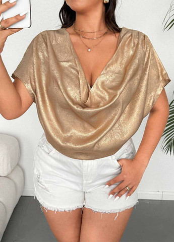 Золотая блуза SHEIN