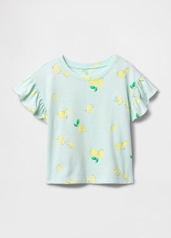 Светло-голубой летний комплект (футболка, леггинсы) Gap