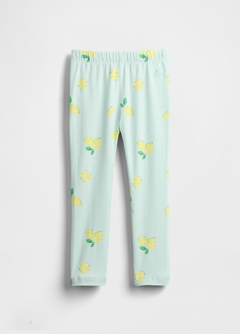 Светло-голубой летний комплект (футболка, леггинсы) Gap