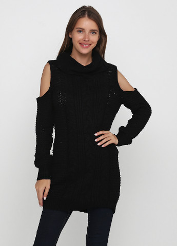 Черный демисезонный свитер Alya by Francesca`s