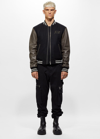 Бомбер YPS бейсбольний на блискавці (323209712)