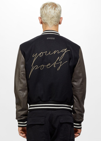 Бомбер YPS бейсбольний на блискавці (323209712)