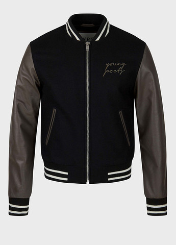 Бомбер YPS бейсбольний на блискавці (323209712)