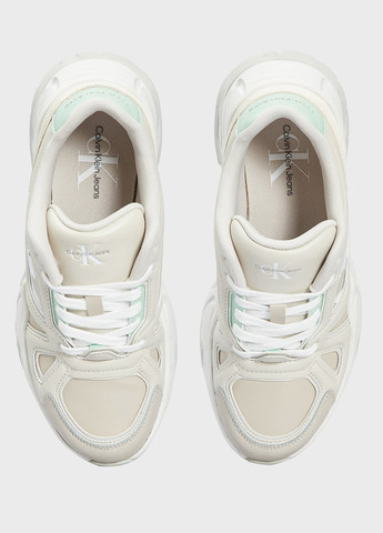 Кроссовки Calvin Klein Jeans бежевые всесезоны (347295522)