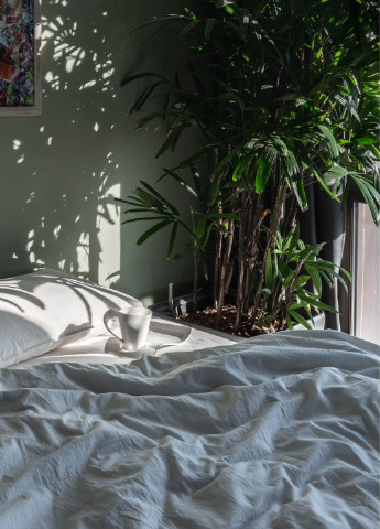 Комплект белья из вареного хлопка Creme (полуторный) Leglo (253879690)