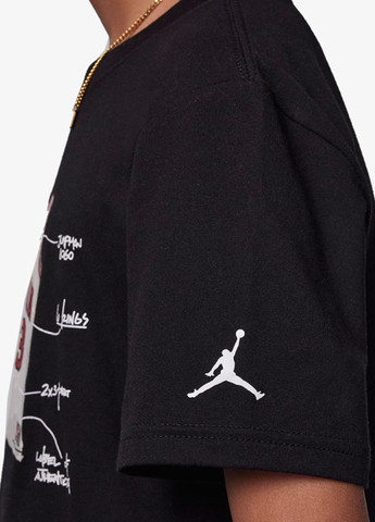 Чорна літня футболка Nike