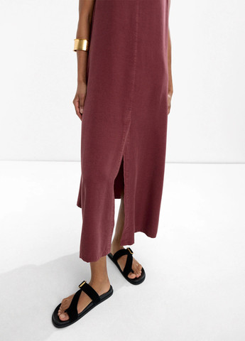 Бордова кежуал сукня а-силует Parfois однотонна