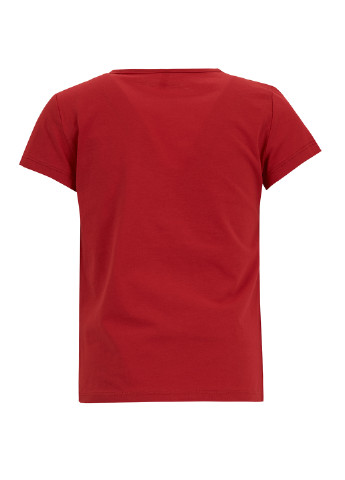 Красная летняя футболка DeFacto