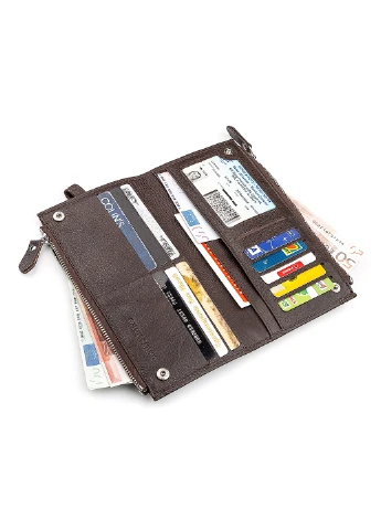 Женский кожаный кошелек 10х19х2,5 см st leather (252126901)