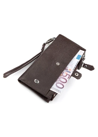 Женский кожаный кошелек 10х19х2,5 см st leather (252126901)