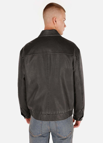 Темно-сіра демісезонна куртка косуха Colin's