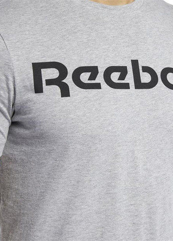 Светло-серая футболка Reebok