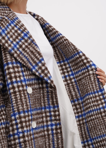 Комбіноване Кежуал пальто двобортне Monki в клітинку