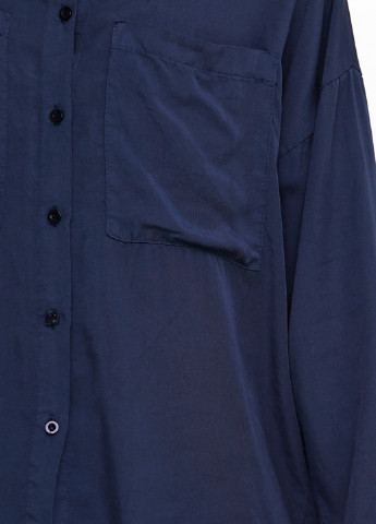 Темно-синя демісезонна блуза Stella Milani