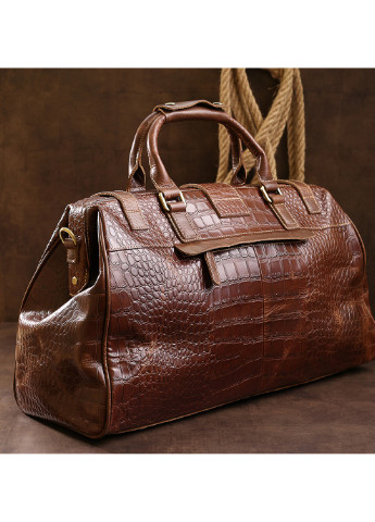Дорожня шкіряна сумка 51х31х15 см Vintage (250096835)