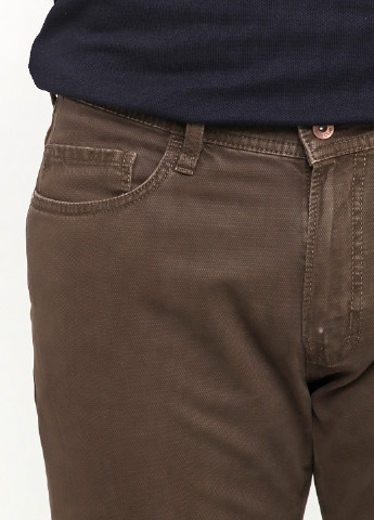 Хаки кэжуал демисезонные прямые брюки Otto Kern