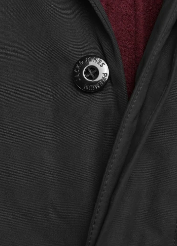 Чорна демісезонна куртка Jack & Jones