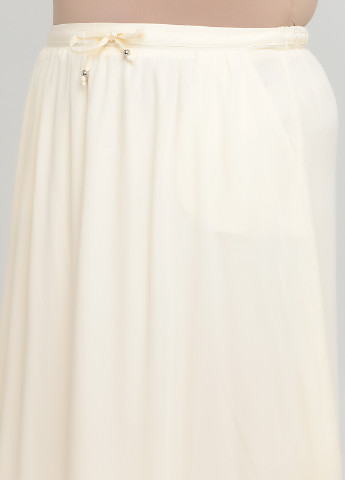 Айвори кэжуал однотонная юбка Promod клешированная