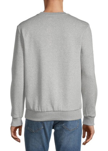 Серый свитшот Calvin Klein меланж без декора (307083932)