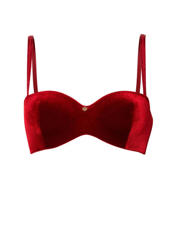 Червоний балконет бюстгальтер Marc & André з кісточками поліестер