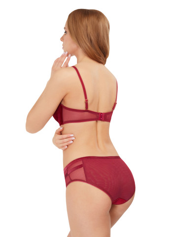 Червоний балконет бюстгальтер Marc & André з кісточками поліестер