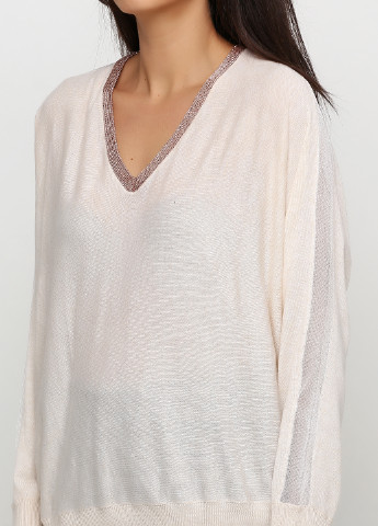 Светло-бежевый демисезонный пуловер пуловер Mango