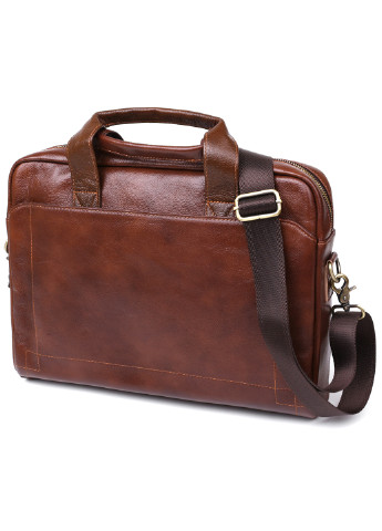 Чоловіча шкіряна ділова сумка для ноутбука 38х29х8 см Vintage (253490480)