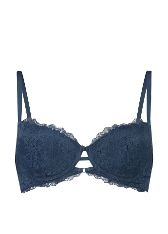 Синій бюстгальтер Hunkemoller з кісточками поліамід