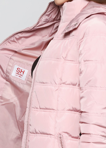 Светло-розовая зимняя куртка Silvian Heach