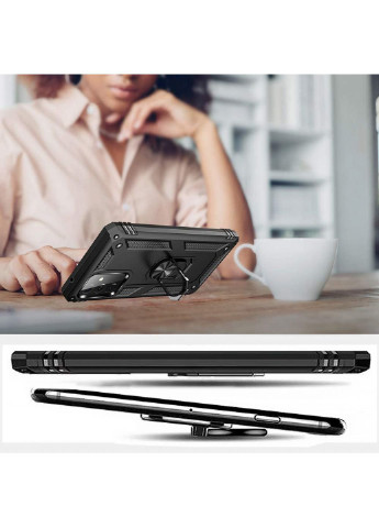 Чохол для мобільного телефону Military Samsung Galaxy A72 SM-A725 Black (706061) BeCover (252570581)