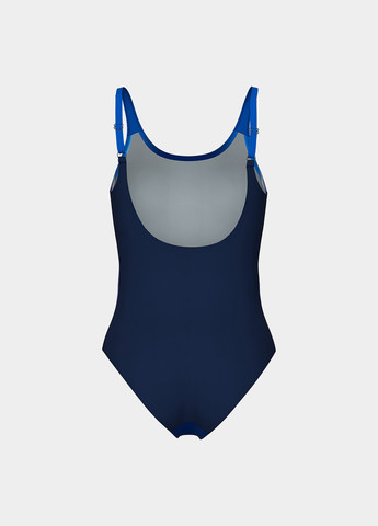 Синій літній купальник суцільний, майо Arena SMILE SWIMSUIT U BACK B