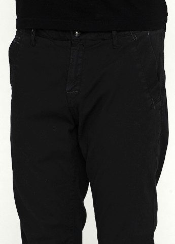 Черные кэжуал демисезонные прямые брюки G-Star Raw