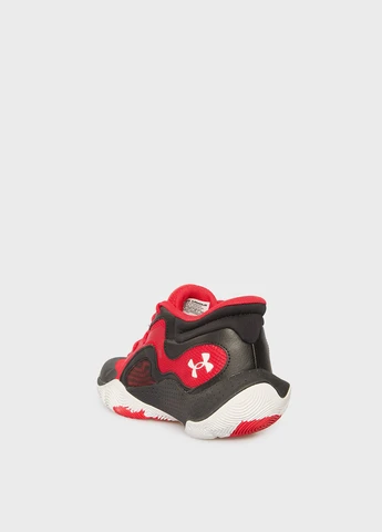 Червоні осінні кросівки Under Armour
