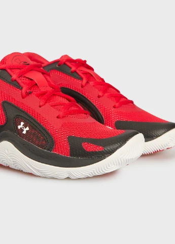 Червоні осінні кросівки Under Armour