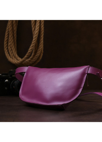 Женская кожаная бананка 23х13х5 см Shvigel (253490817)