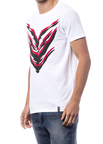 Белая футболка Roberto Cavalli