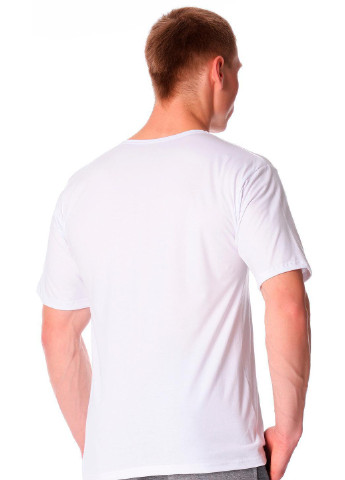 Біла футболка чоловіча new білий 202 Cornette