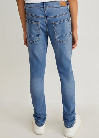 Комбинированные демисезонные зауженные джинсы (2 шт.) C&A