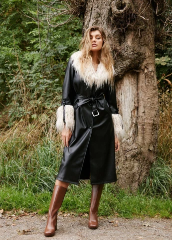 Плащ Nasty Gal на гудзиках демісезон (259498774)
