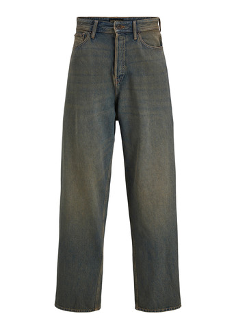 Синие демисезонные мешковатые джинсы Jack & Jones