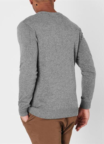 Серый демисезонный пуловер пуловер Pierre Cardin