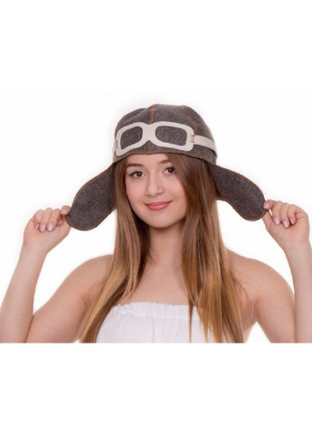 Шапка для бани "Летчик" Luxyart (206831337)