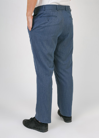 Темно-синие классические демисезонные классические брюки Canda