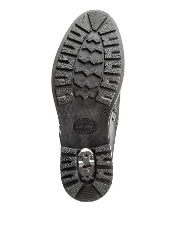 Черные осенние ботинки броги Casual
