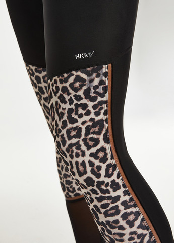 Черные демисезонные леггинсы Hunkemoller