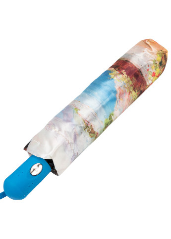 Бежевый женский складной зонт полуавтомат 101 см Magic Rain (194317221)