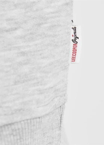 Світло-сірий світшот Lee Cooper меланж (229255470)